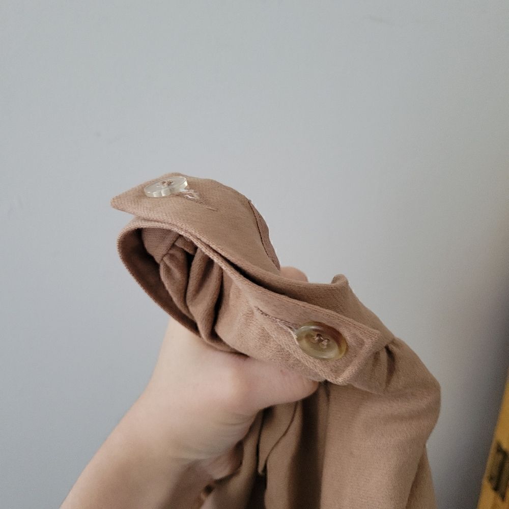 Pendleton Tan 100% Virgin Wool Pencil Skirt Petites 8 - Picture 4 of 7